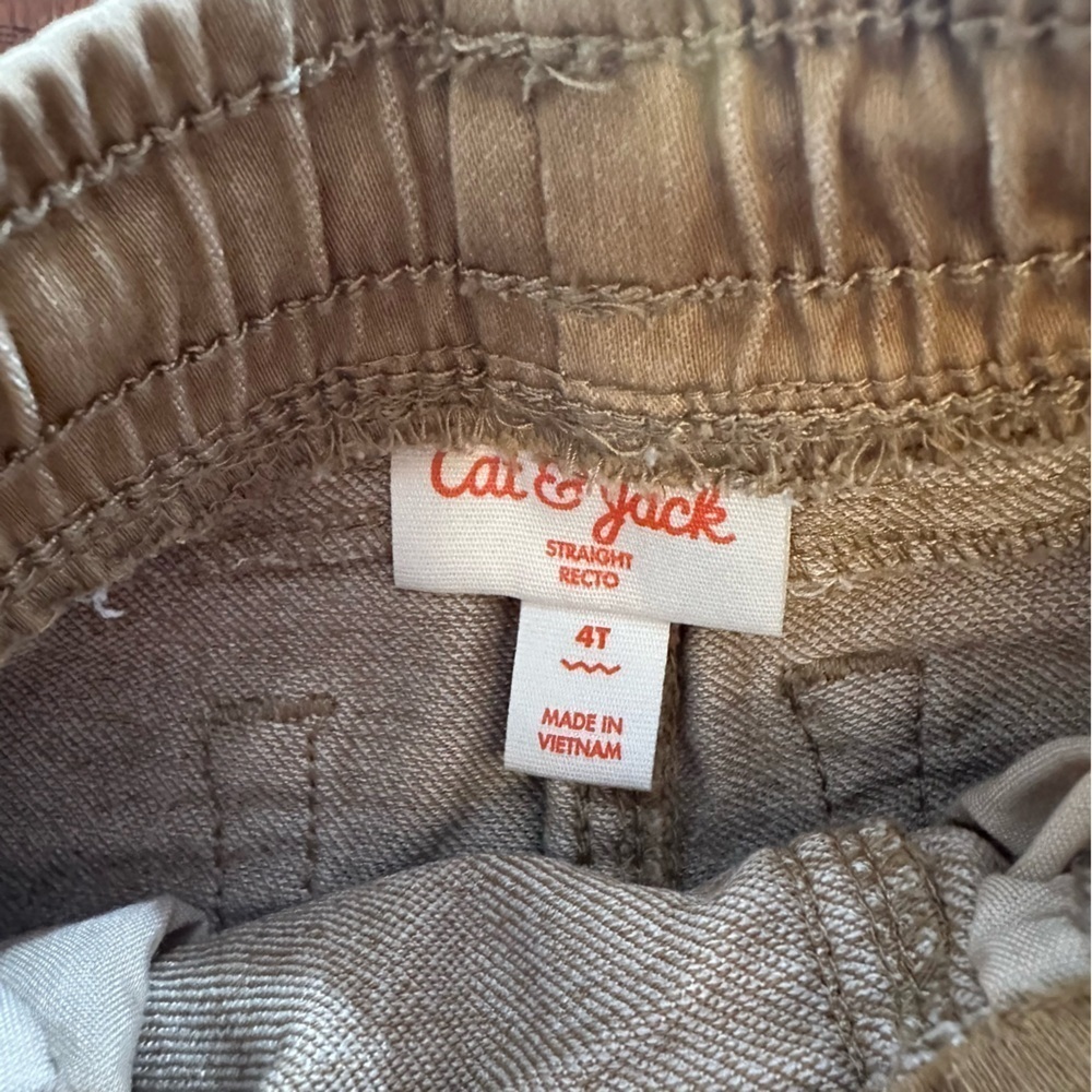 ๐3/$20๐ Toddler boy Cat & Jack Pants Size 4T - Picture 3 of 4
